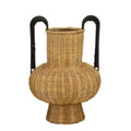Decoratieve vaas Loulou Lichtbruin