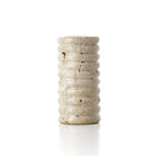 De Travertine Ripple T-Lichthouder - Beige - L