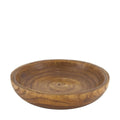 Schaal rond hout Ø35x7cm