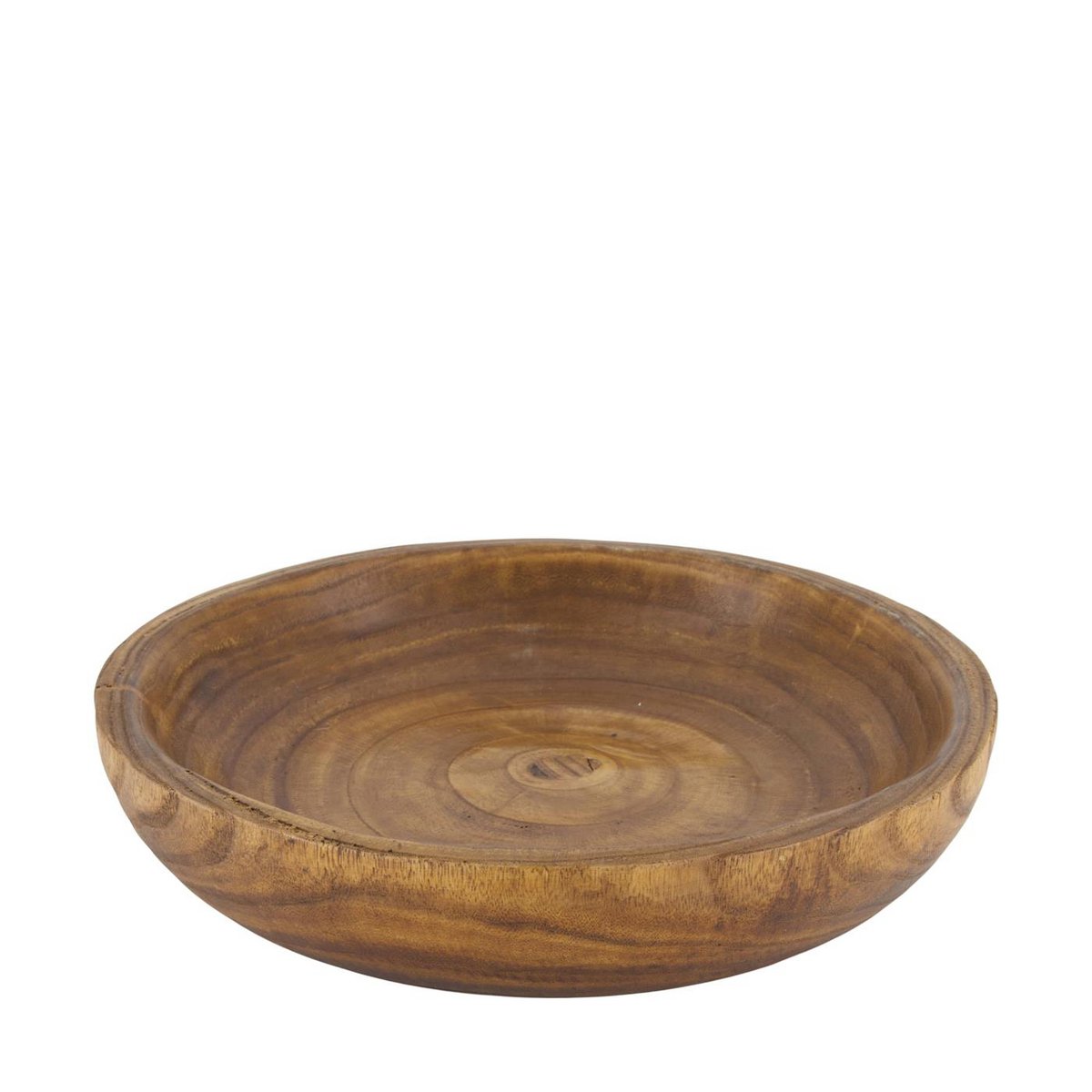 Schaal rond hout Ø35x7cm