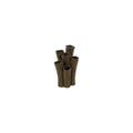Vaas bruin aardewerk H20,5cm