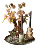 Black & Gold Luxe Tafelset - Soft Blossom