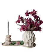 Tafelset - Herfst - Burgundy & Creme