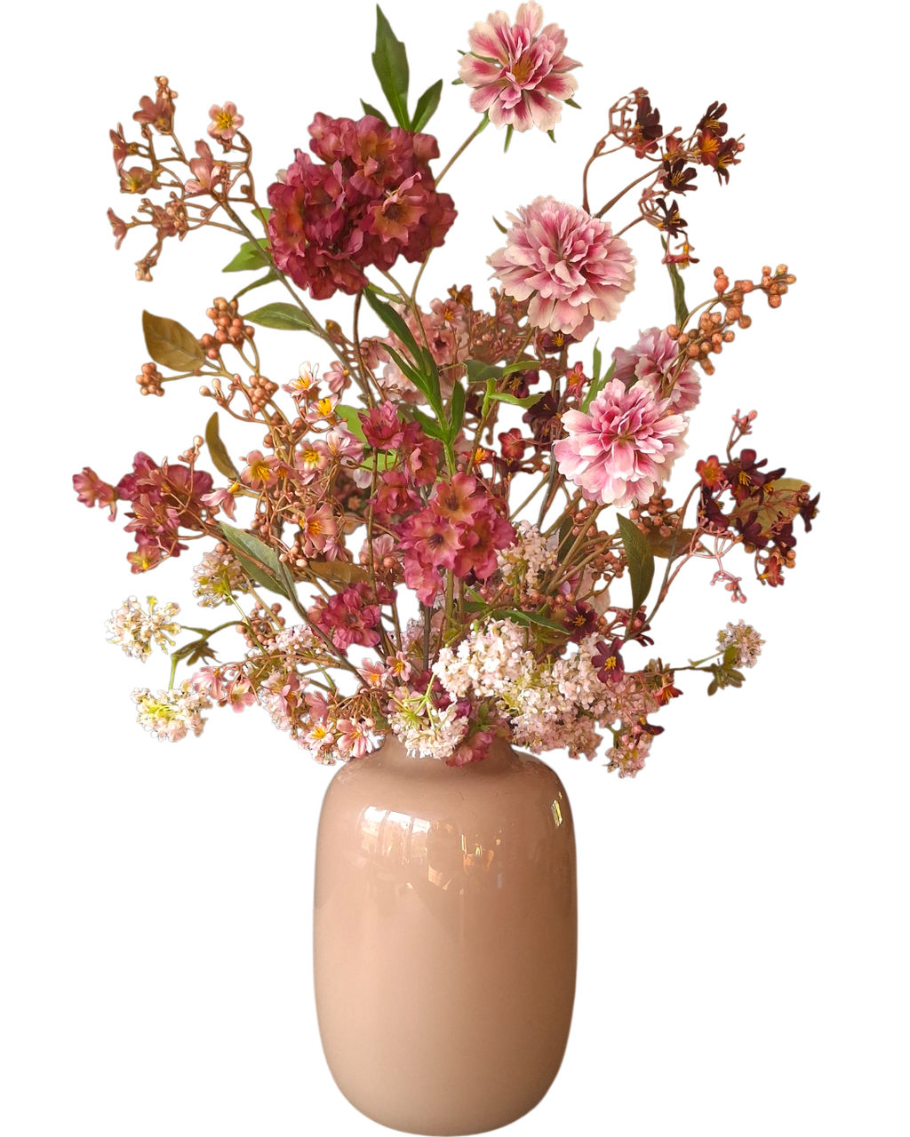 Pink Autumn Blush in Artic Vaas