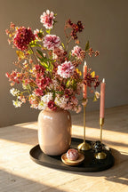 Pink Autumn Blush – Luxe herfst tafelset
