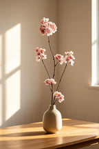 Zijden Prunus Tak - Light Pink