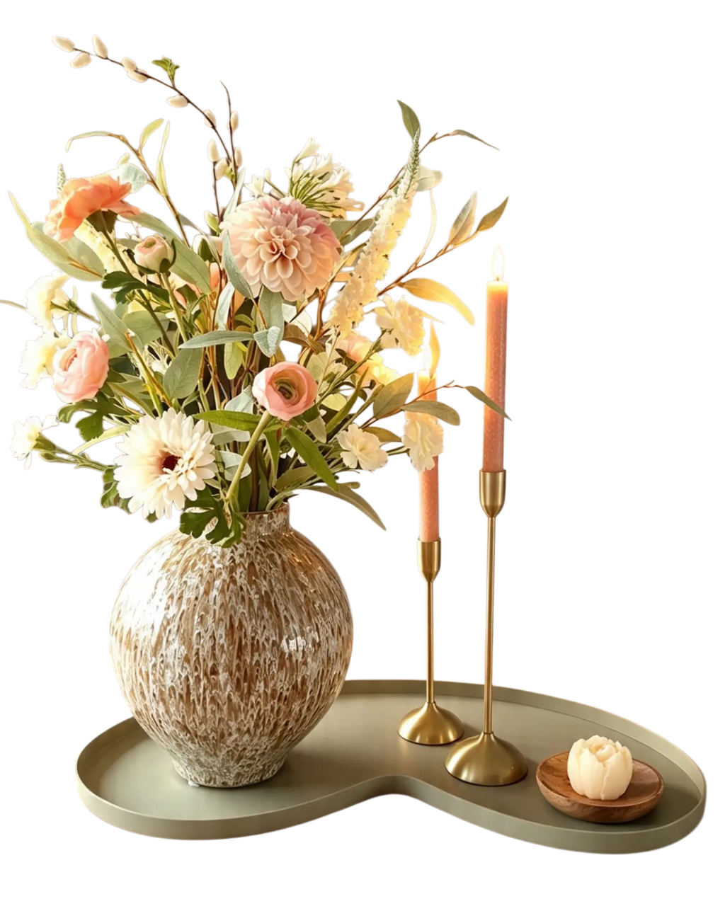 Pure Blush Luxe Tafelset - Clay