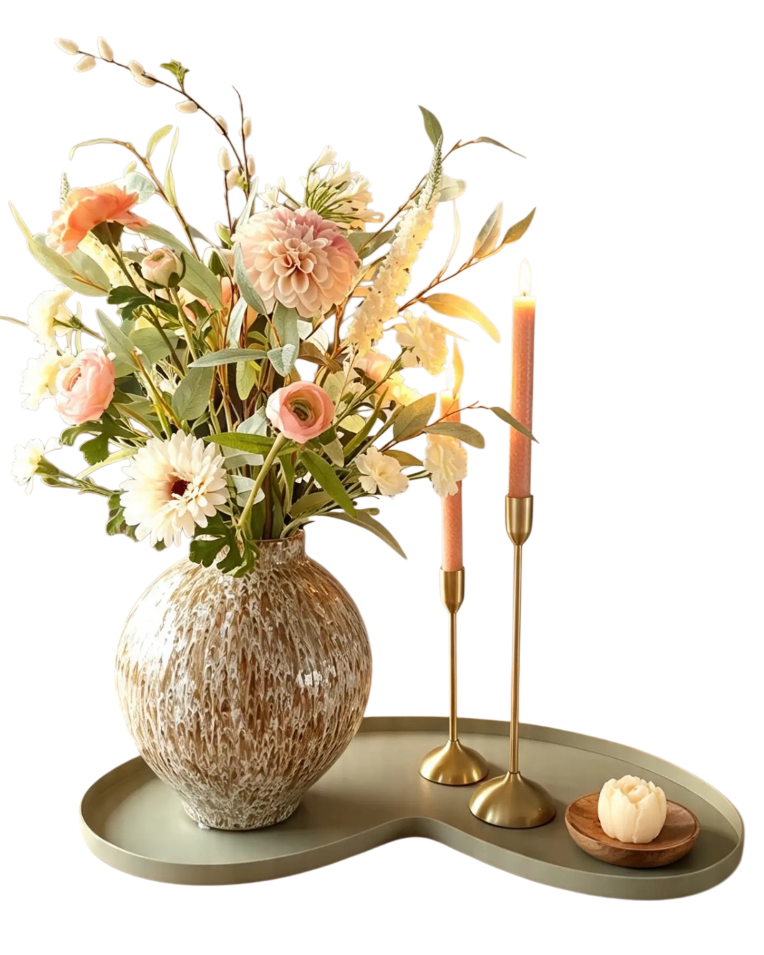 Pure Blush Luxe Tafelset - Clay