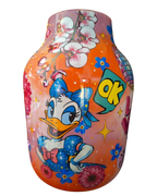 Vasenzo Original Art - handbewerkte Disney Pop-Art vaas