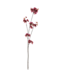 Zijden Prunus Tak - Burgundy