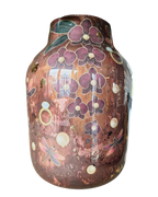 Vasenzo Original - Kraanvogel Vaas Burgundy