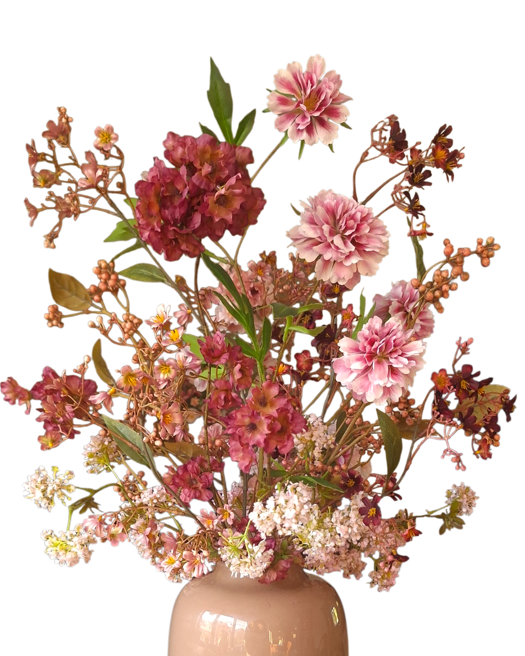 Pink Autumn Blush in Artic Vaas
