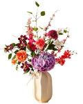 Boeket Rosy incl. vaas