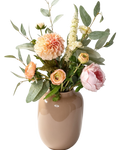 Creamy Blush in Artic Sand Vaas